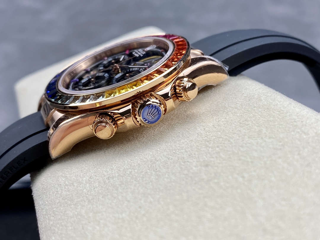 Rolex Oyster Perpetual Cosmograph Daytona with a rainbow dial