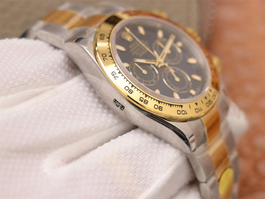 Rolex Daytona  TWO-TONE 1:1 Super Clone 4130