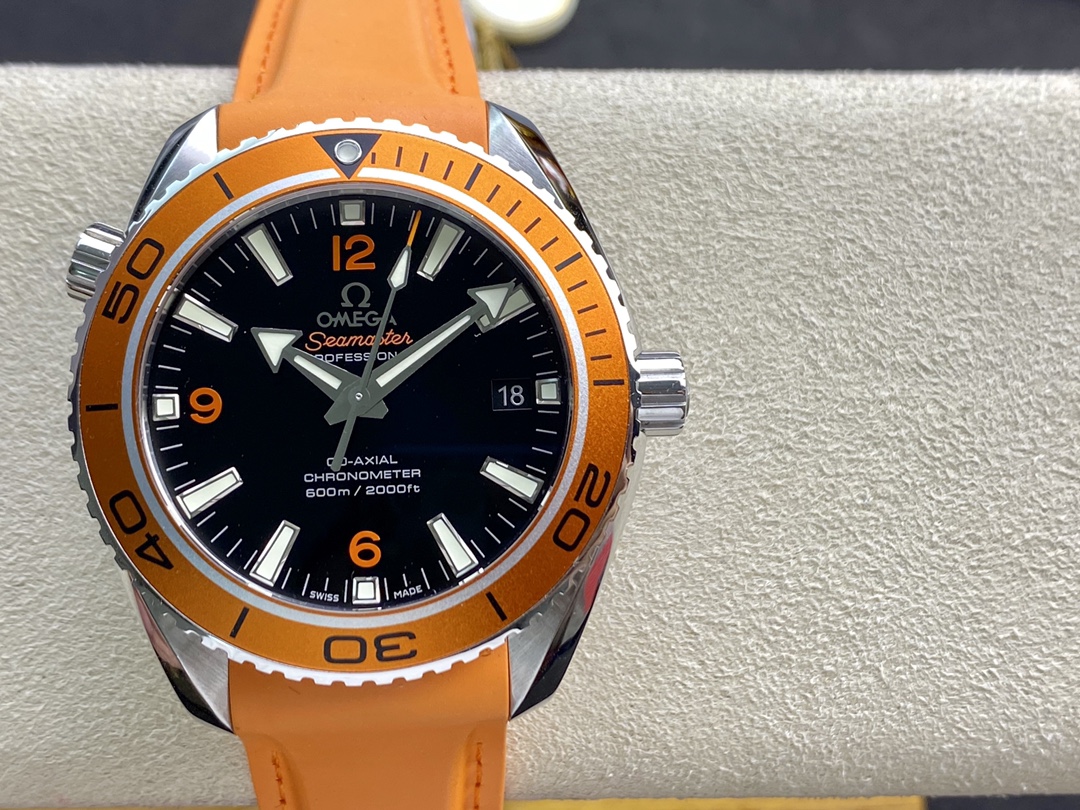 Omega Planet Ocean Sea Orange 42mm 