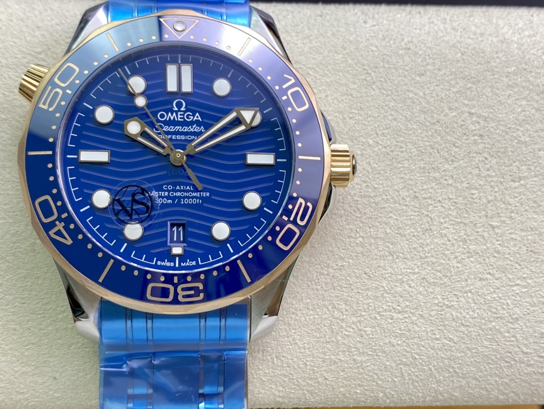 OMEGA Seamaster Diver 300M 42mm Blue Dial 