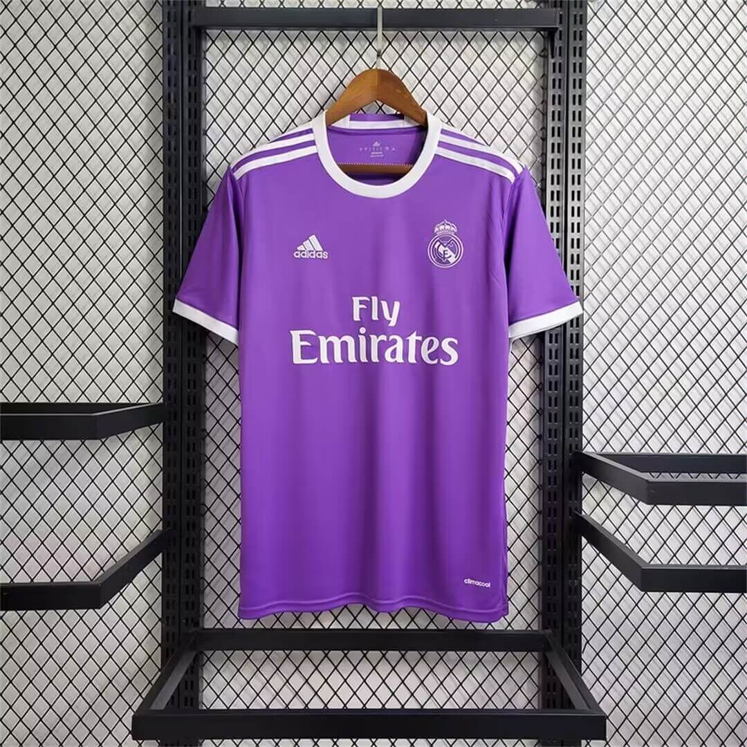 16-17 Real Madrid Away Jersey Retro Edition