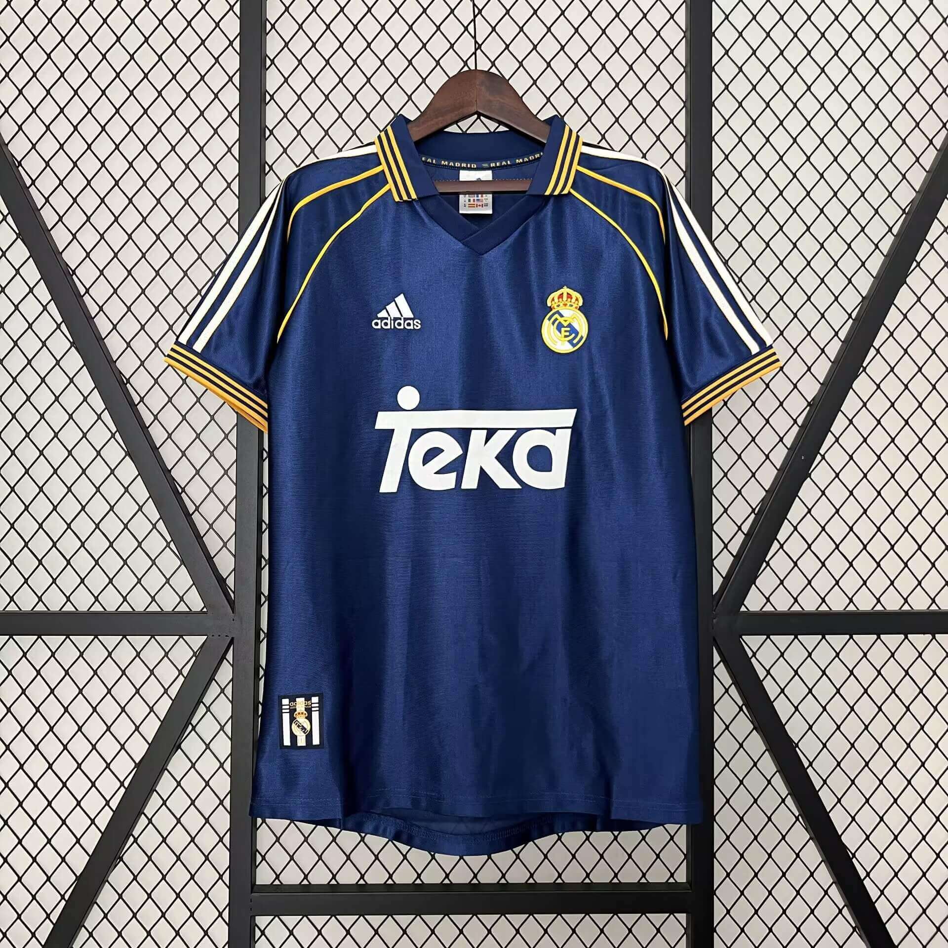 98-00 Real Madrid second away retro jersey