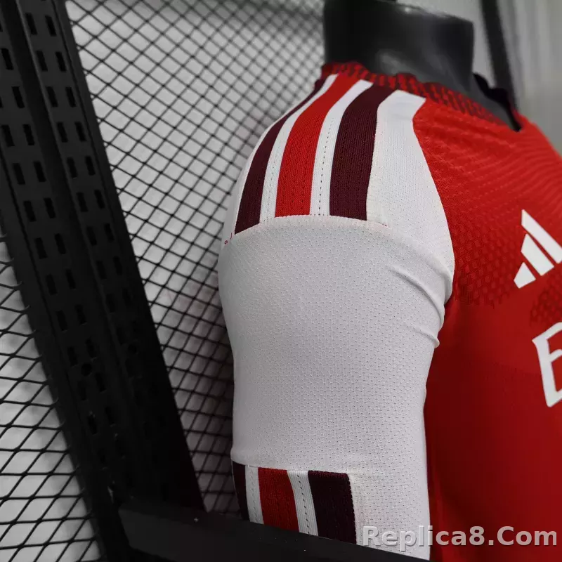 26-27 Arsenal Home Soccer Jersey Play Version Long Sleeve - detail