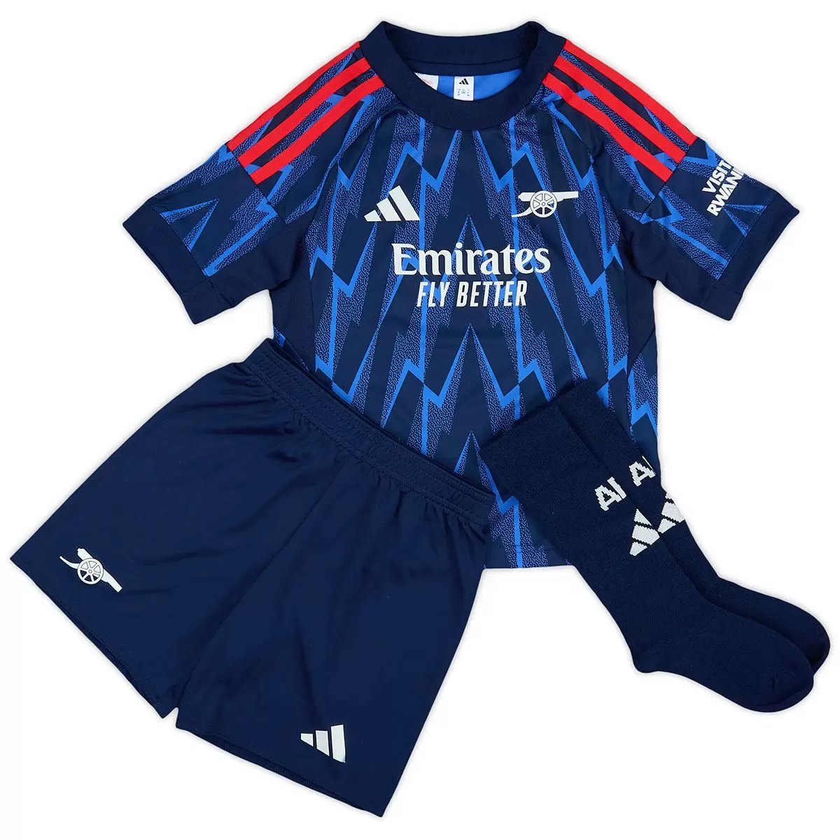 The Heritage Behind Arsenal 25-26 Arsenal Away Soccer Kids Full Kit Jersey+Shorts+Socks: A Timeless Story