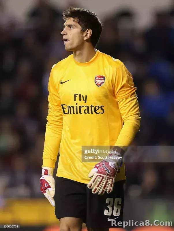2012-13 Arsenal Home Retro Kit Vintage Shirt Player Edtion Long Sleeve - detail