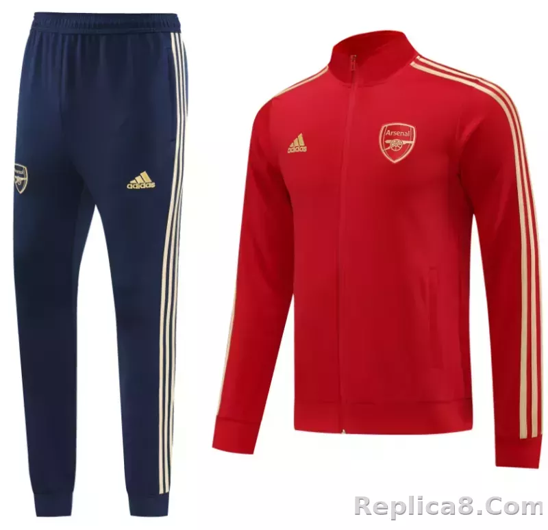 Arsenal Training Kit (Jacket+Pants) Red 2023/24 - detail