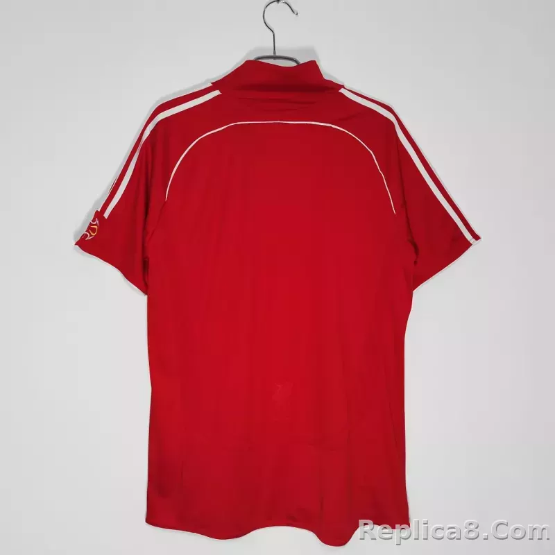 2006/07 Liverpool Home Retro Version Jersey - detail