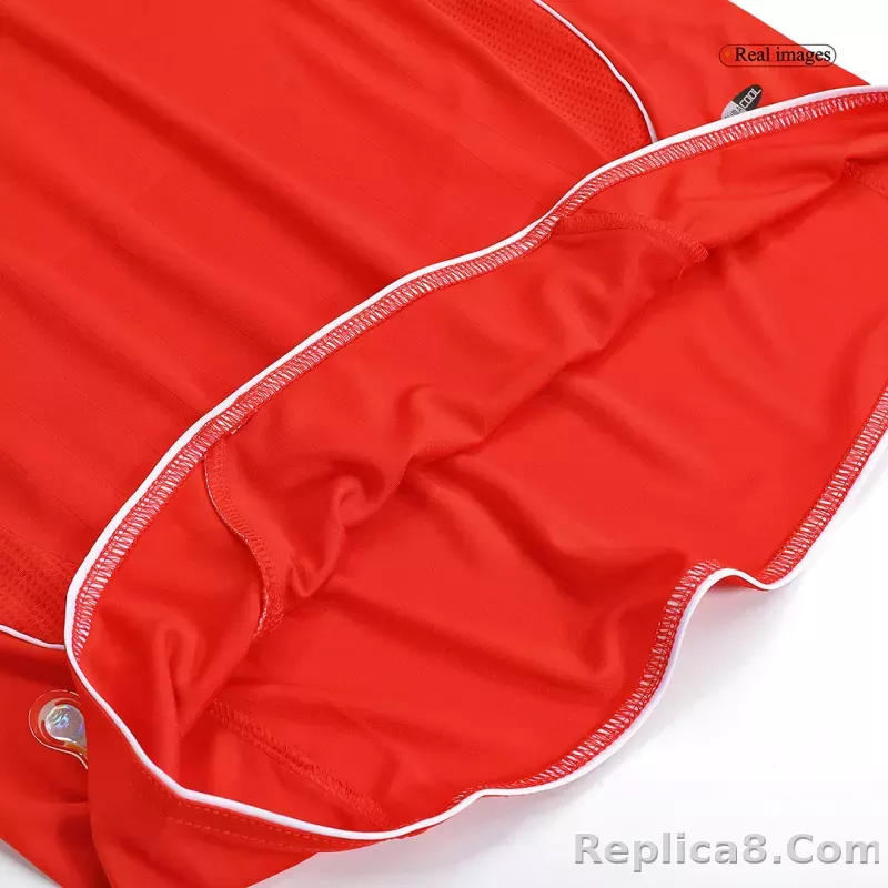 2006/07 Liverpool Home Retro Version Jersey - detail