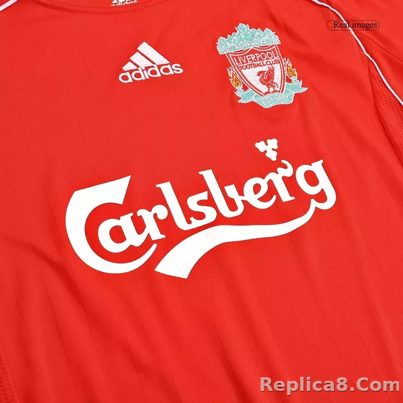 2006/07 Liverpool Home Retro Version Jersey - detail