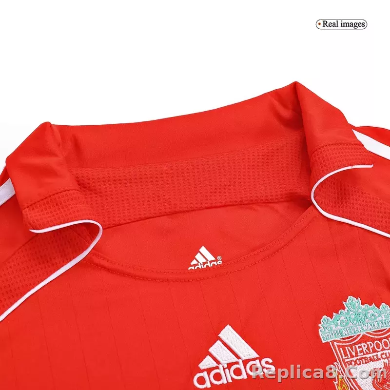 2006/07 Liverpool Home Retro Version Jersey - detail