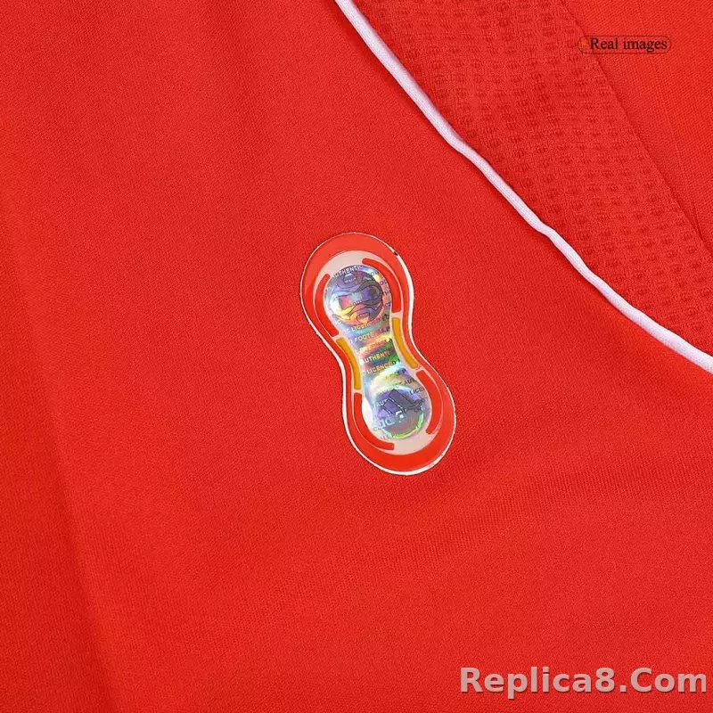 2006/07 Liverpool Home Retro Version Jersey - detail
