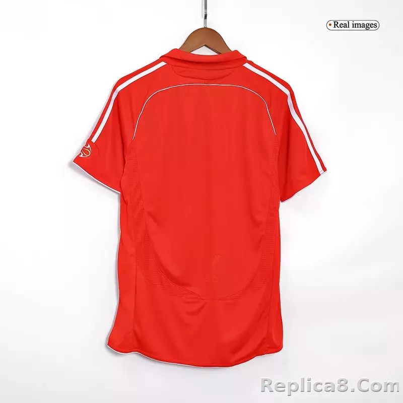 2006/07 Liverpool Home Retro Version Jersey - detail
