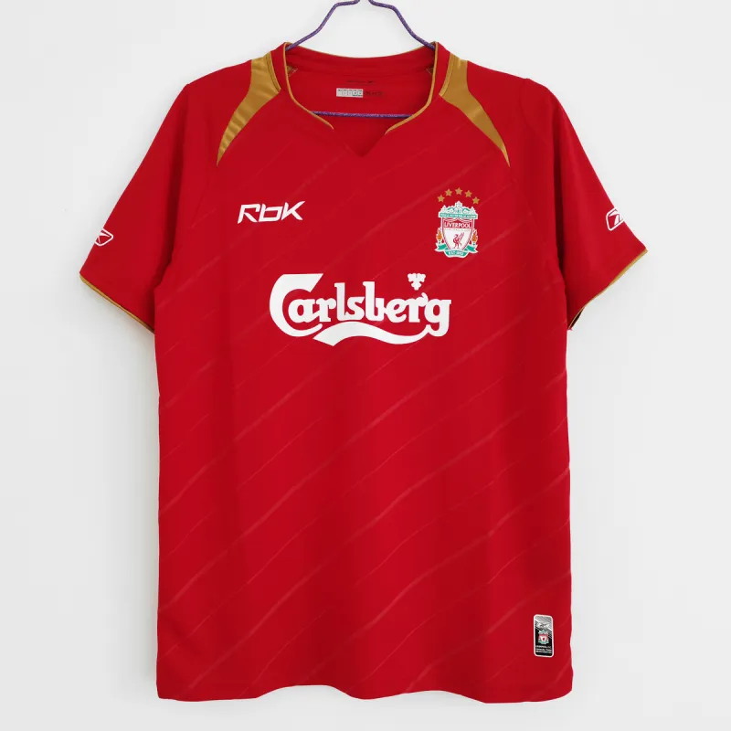 The Heritage Behind Liverpool 05-06 Liverpool Home Retro Jersey: A Timeless Story