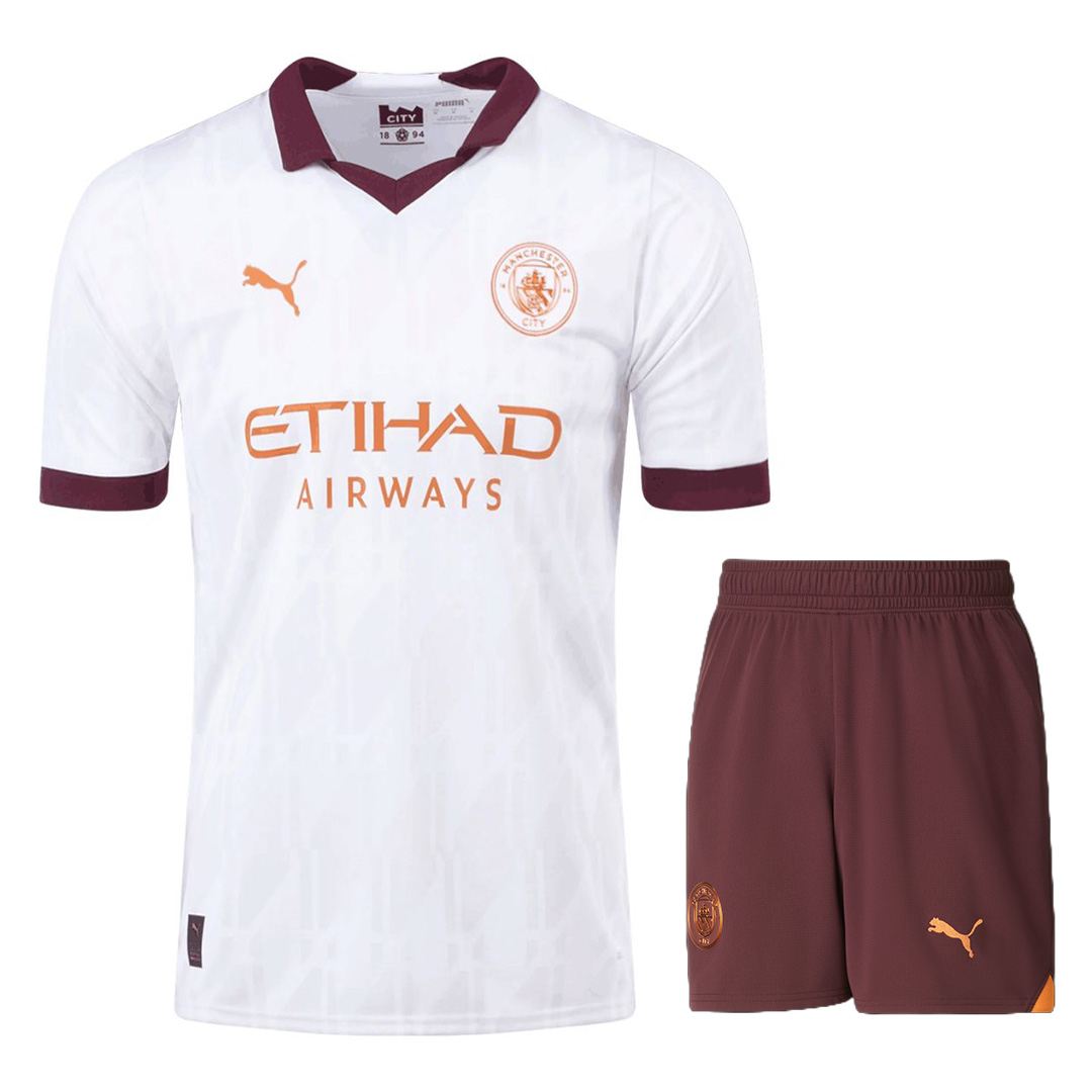 The Heritage Behind Manchester City 23-24 Manchester City Away Kit Jersey+Shorts: A Timeless Story