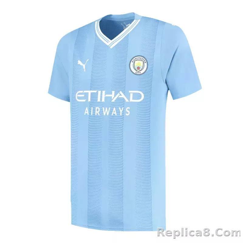 23-24 Manchester City Home Kit Jersey+Shorts - detail
