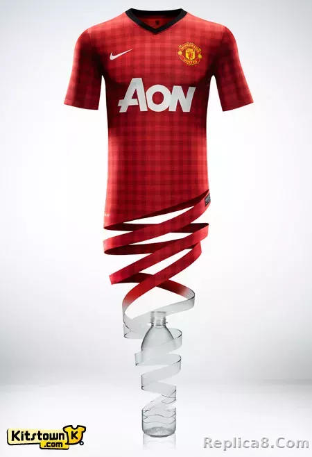 12-13 Manchester United Home Retro Jersey Player Edtion Long Sleeve - detail