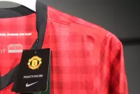 12-13 Manchester United Home Retro Jersey Player Edtion Long Sleeve - view 9