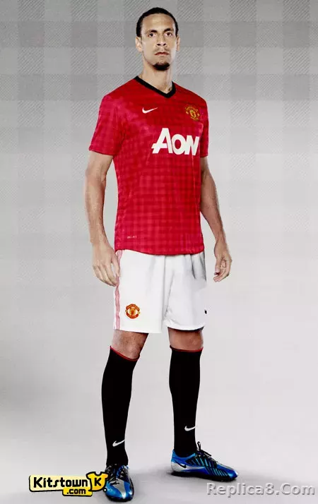 12-13 Manchester United Home Retro Jersey Player Edtion - detail