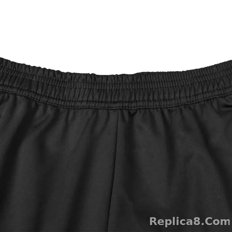 Kids Manchester United Zipper Sweatshirt Kit(Top+Pants) Black 2023/24 - detail