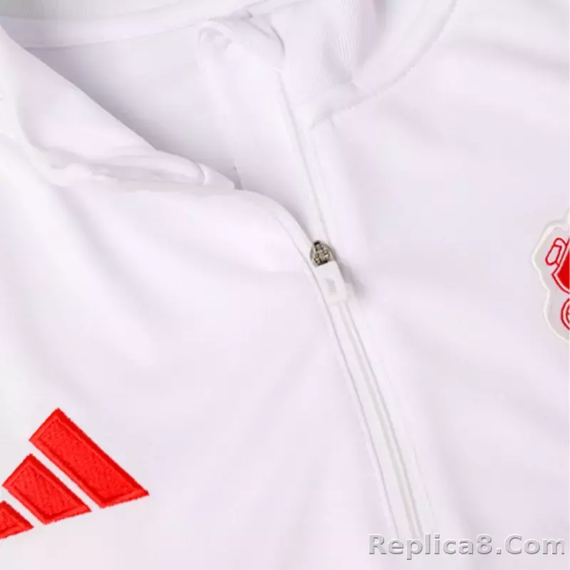 Manchester United Zipper Sweatshirt Kit(Top+Pants) 2023/24 - detail