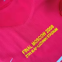 07-08 Manchester United Home UCL Final Retro Jersey Long Sleeve - view 4