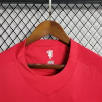 07-08 Manchester United Home UCL Final Retro Jersey Long Sleeve - view 6