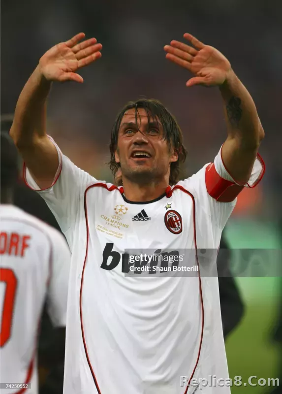 AC Milan Retro Jersey Away Player Version 2006/07 - detail
