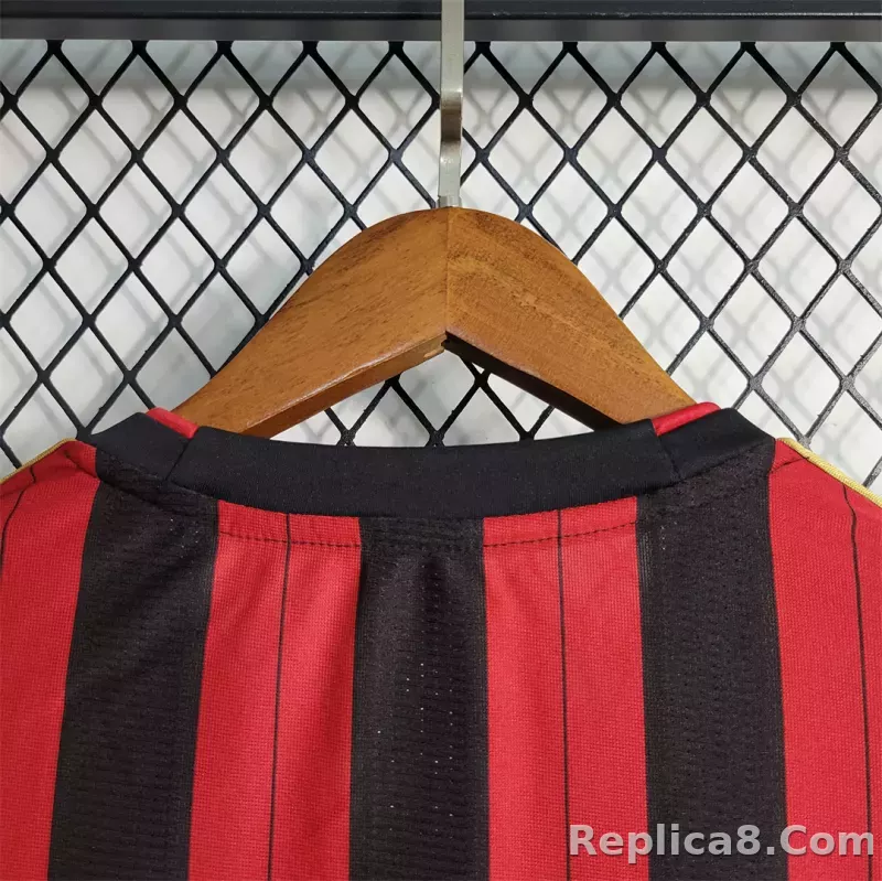 2013-14 AC Milan  Retro Jersey Home - detail