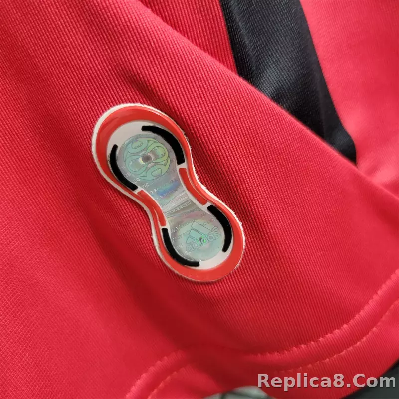 2007-08 AC Milan  Retro Jersey Home - detail