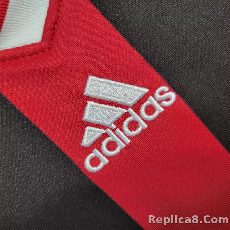 2009-10 AC Milan  Home Retro Jersey Long Sleeve - detail