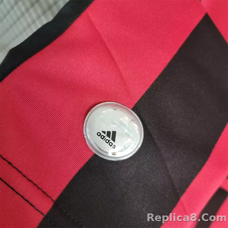 2009-10 AC Milan  Home Retro Jersey Long Sleeve - detail