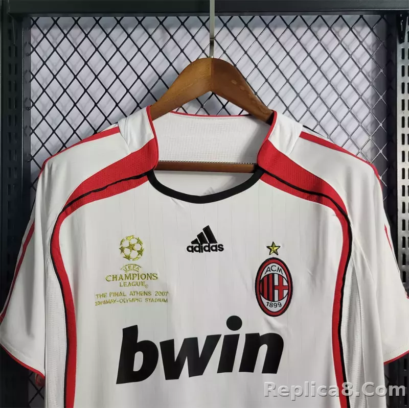 AC Milan Kaká#22 UCL Final Retro Jersey Away 2006/07 - detail