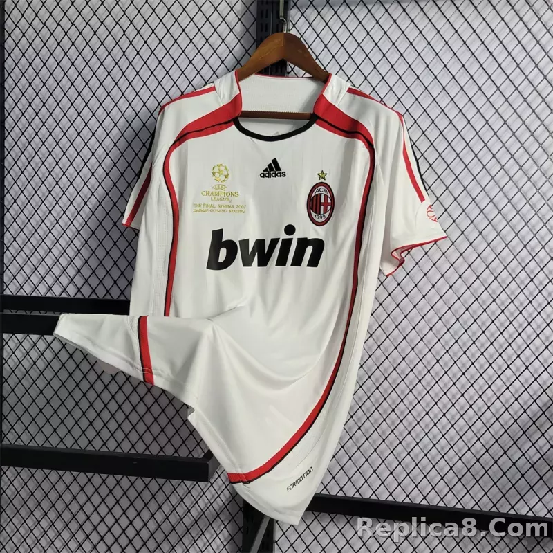 AC Milan Kaká#22 UCL Final Retro Jersey Away 2006/07 - detail