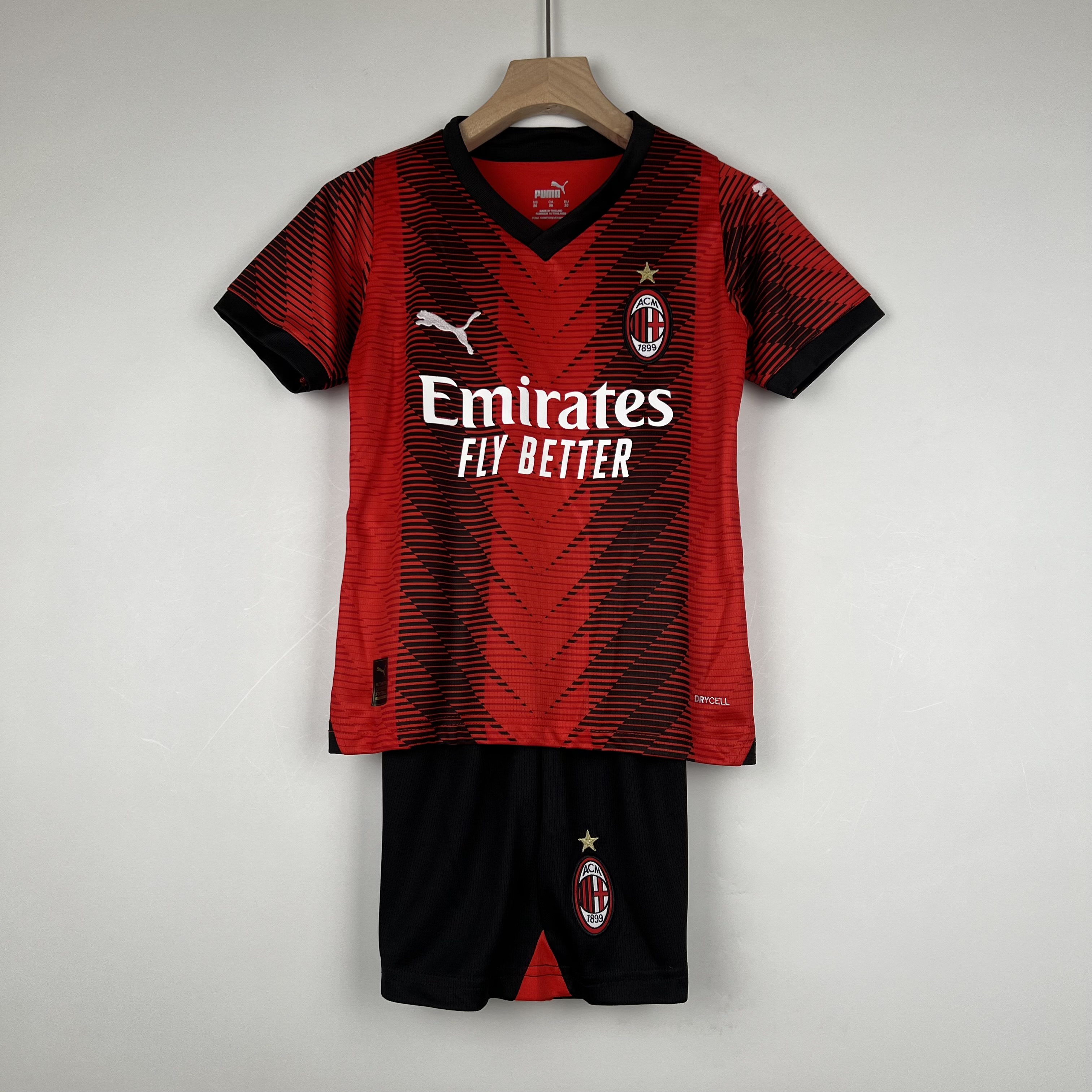 The Heritage Behind AC Milan 23-24 AC Milan Home Jersey Kids Kit(Jersey+Shorts): A Timeless Story