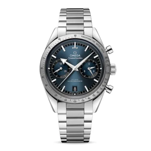 Omega Speedmaster Men Automatic Blue Stainless Steel Watch O32930435103001