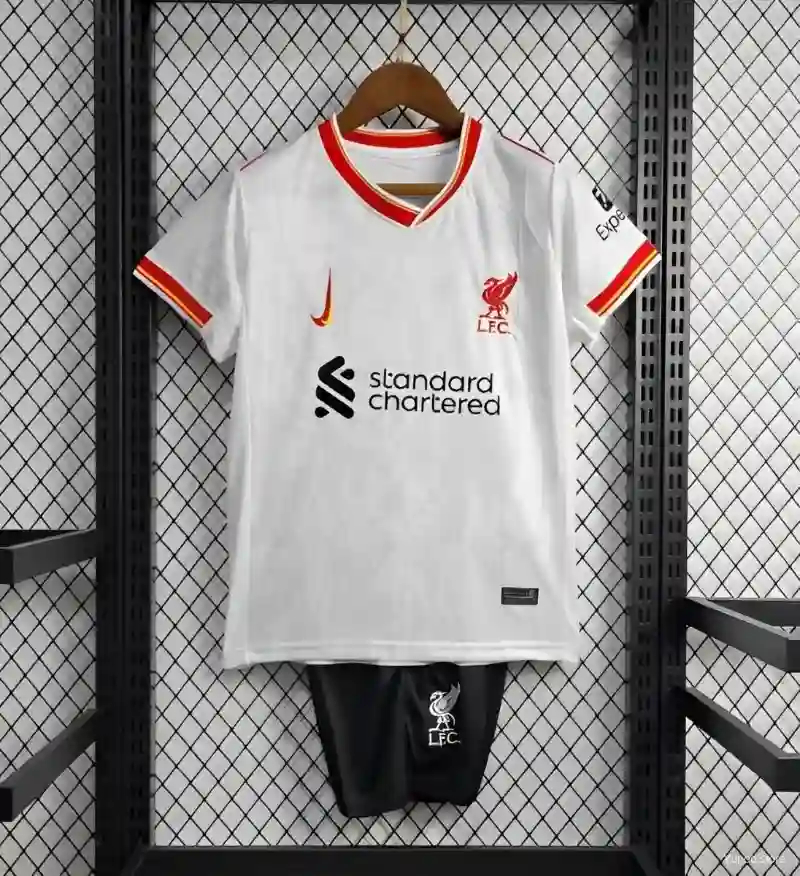 24-25 Liverpool Third Away Football Kids Kit Jersey+Shorts