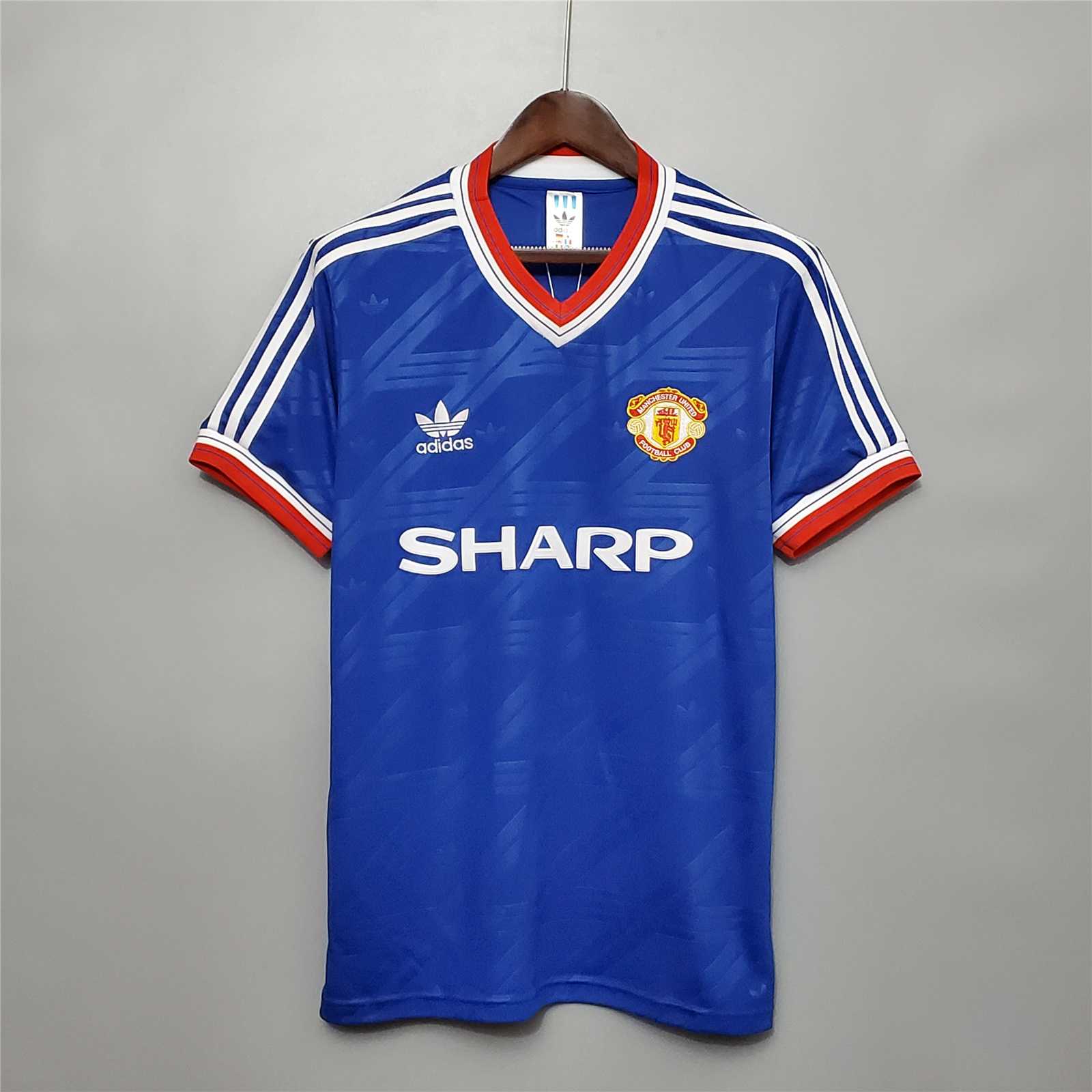1986/88 Manchester United Home Retro Jersey