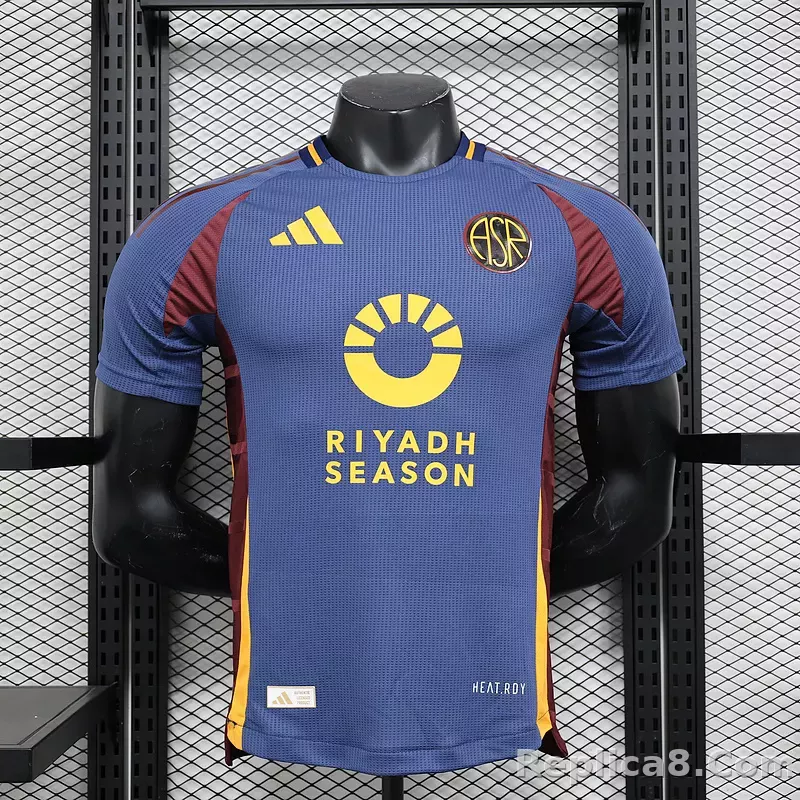 24-25 AS Roma Third Away Player Version