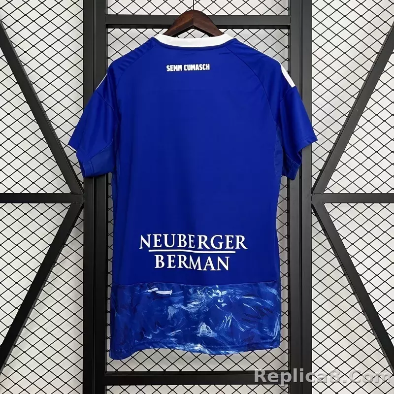 25-26 Como 1907 Home Soccer Jersey - detail