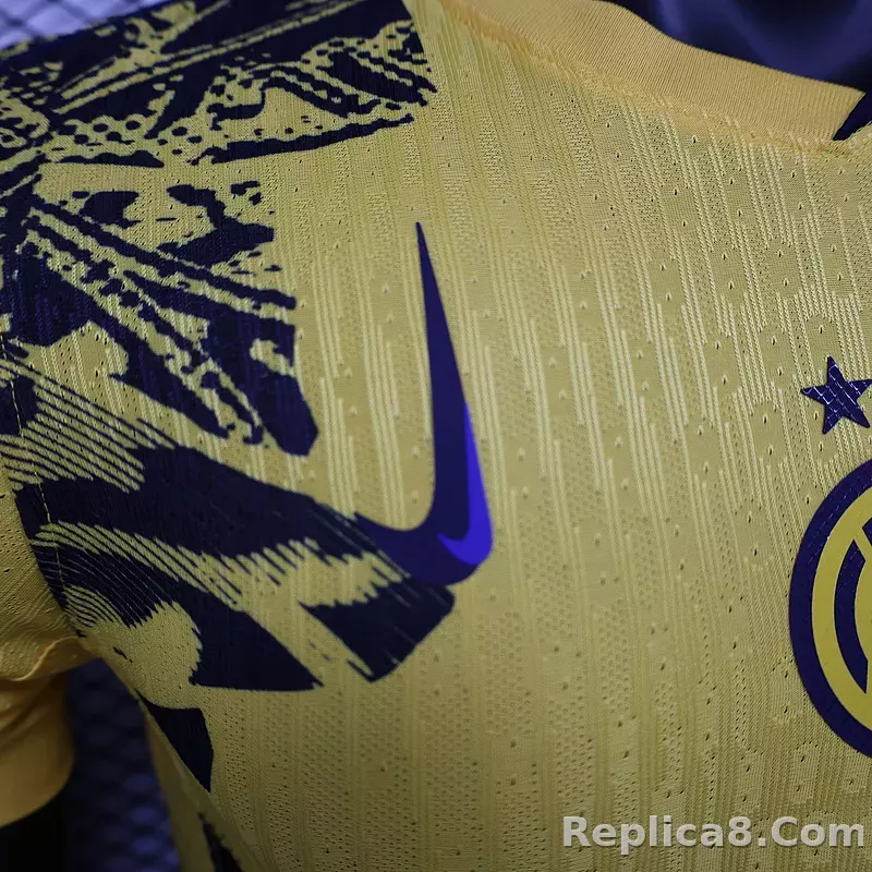 24-25 Inter Milan Third Away Kit Jersey Player Version - detail