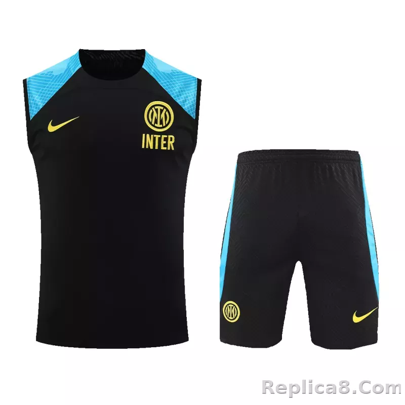 Inter Milan Sleeveless Training Kit 2023/24 - detail