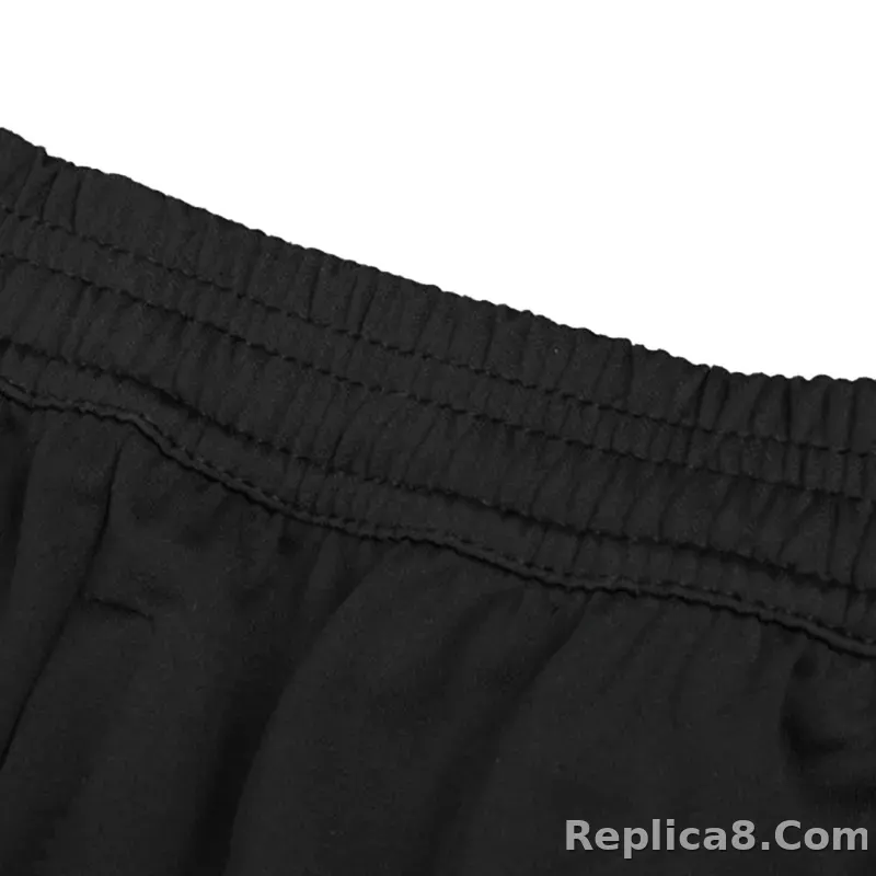 Kids Juventus Zipper Sweatshirt Kit(Top+Pants) Black 2023/24 - detail