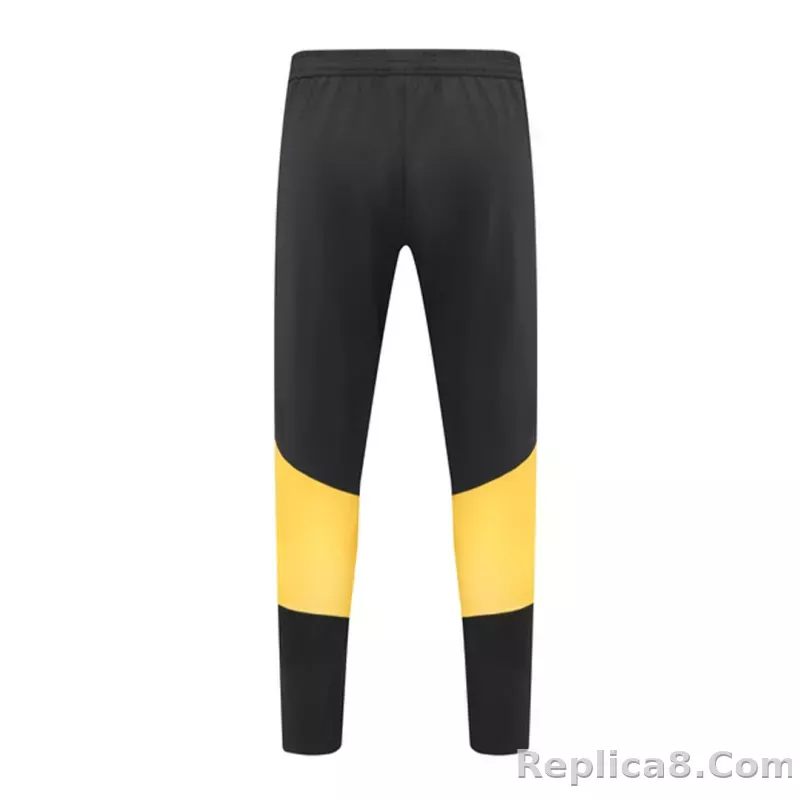 Kids Juventus Zipper Sweatshirt Kit(Top+Pants) Black 2023/24 - detail