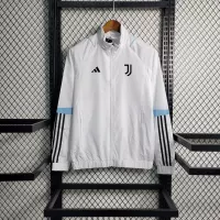 2023 Juventus Soccer Jersey Windbreaker white - view 1