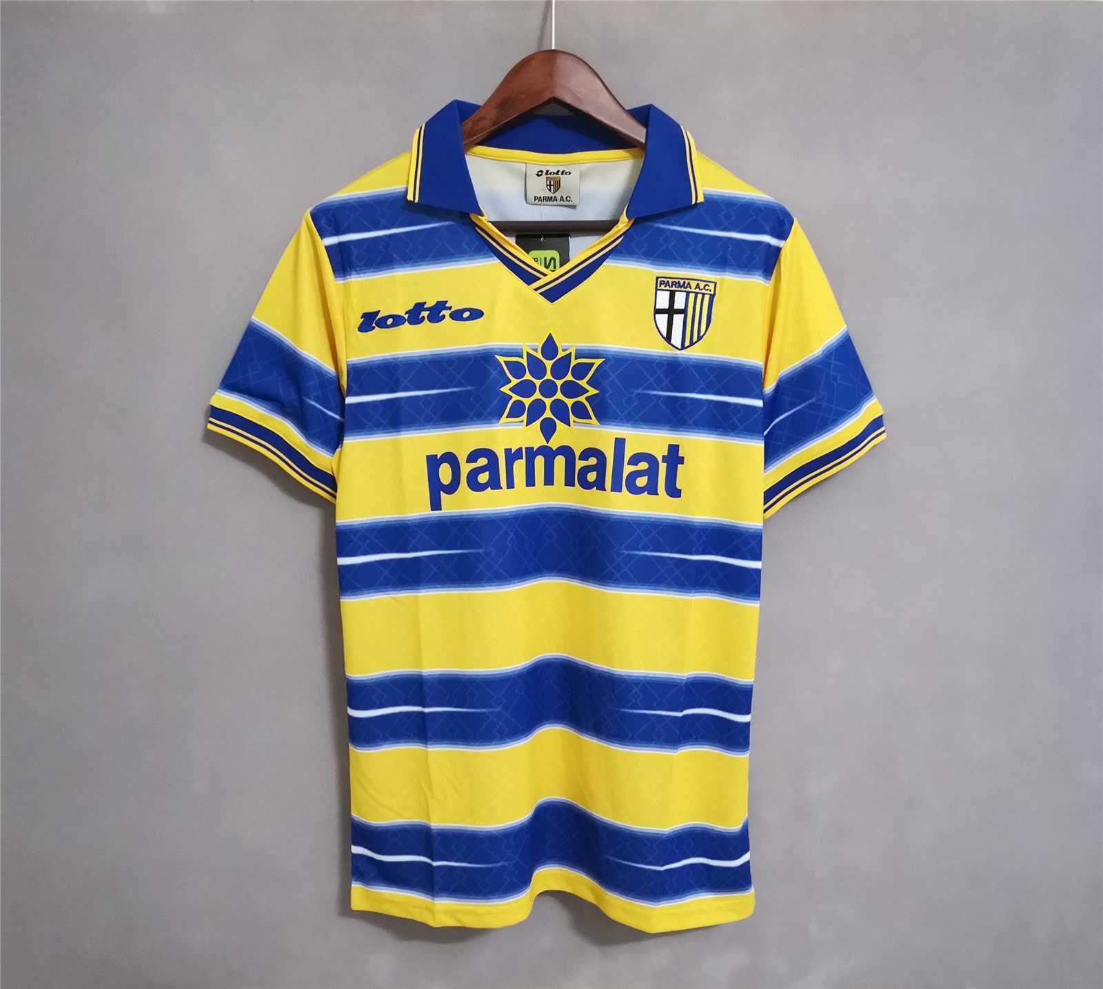 98-99 Parma Calcio Third Away Soccer Retro Jersey
