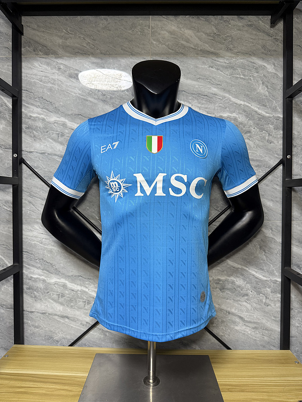 The Heritage Behind SSC Napoli 25-26 Napoli Home Soccer Jersey Player Version: A Timeless Story