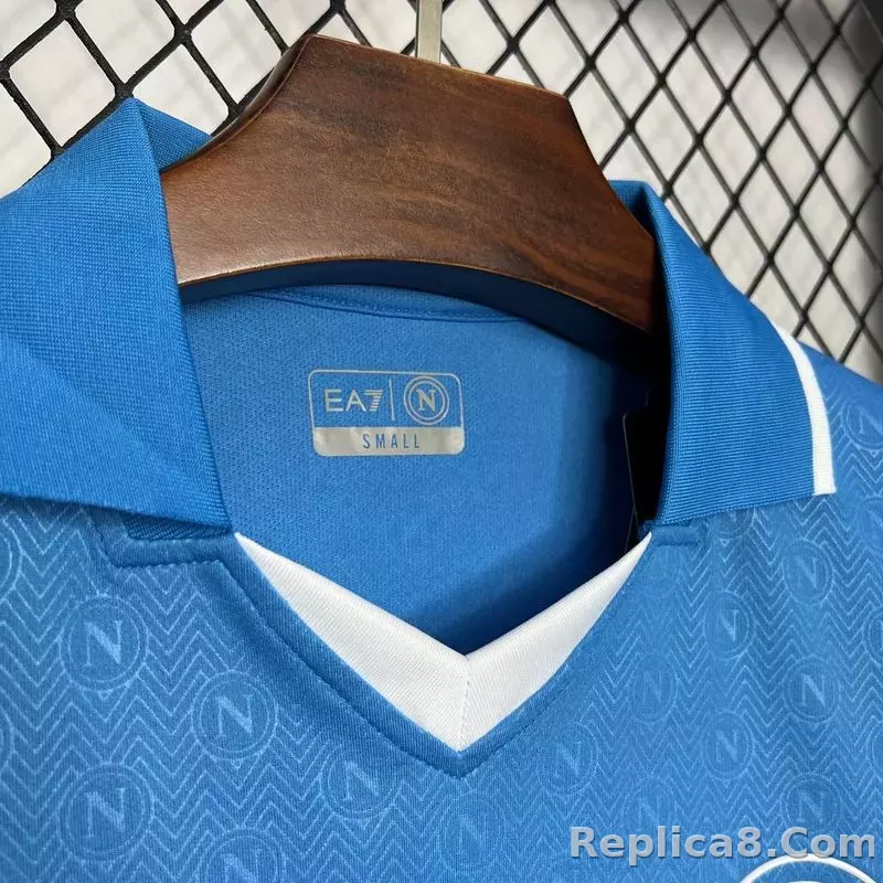 24-25 Napoli Home Soccer Jersey - detail