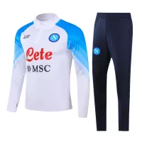 Napoli Zipper Sweatshirt Kit(Top+Pants) White 2023 - view 14