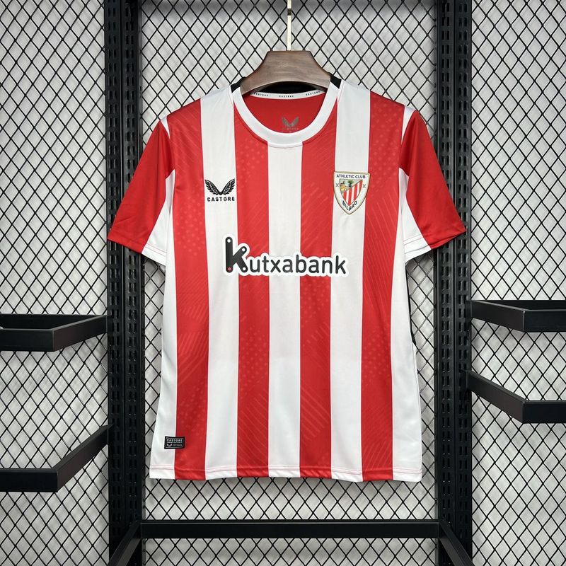 24-25 Athletic Club de Bilbao Home Jersey Fan Version