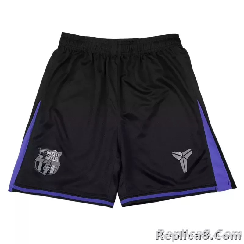 25-26 Barcelona Away Soccer Full Kit Jersey+Shorts - detail